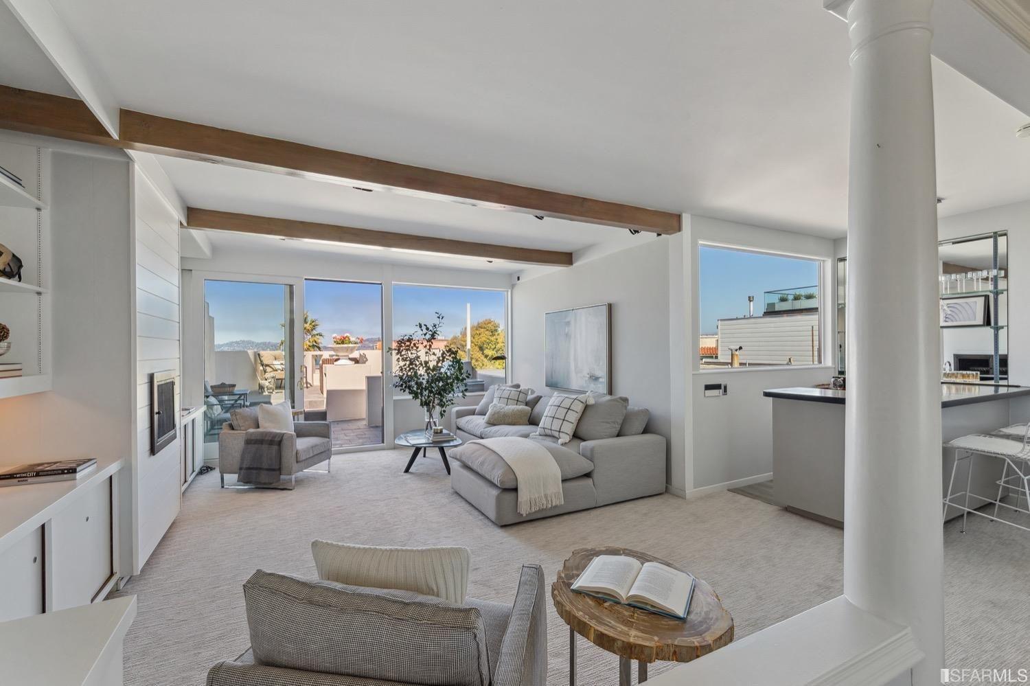 living room large windows