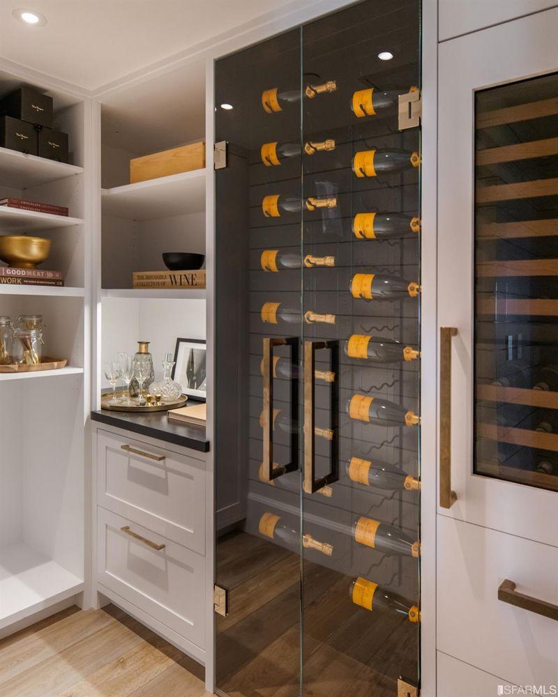 2545-2547 Lyon Street wine cooler