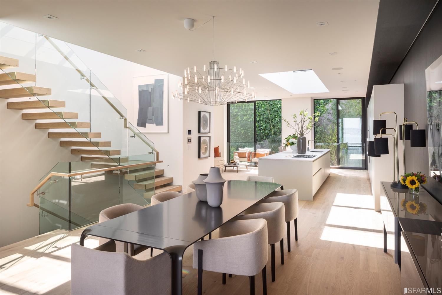 Dining room  downstairs residence SF