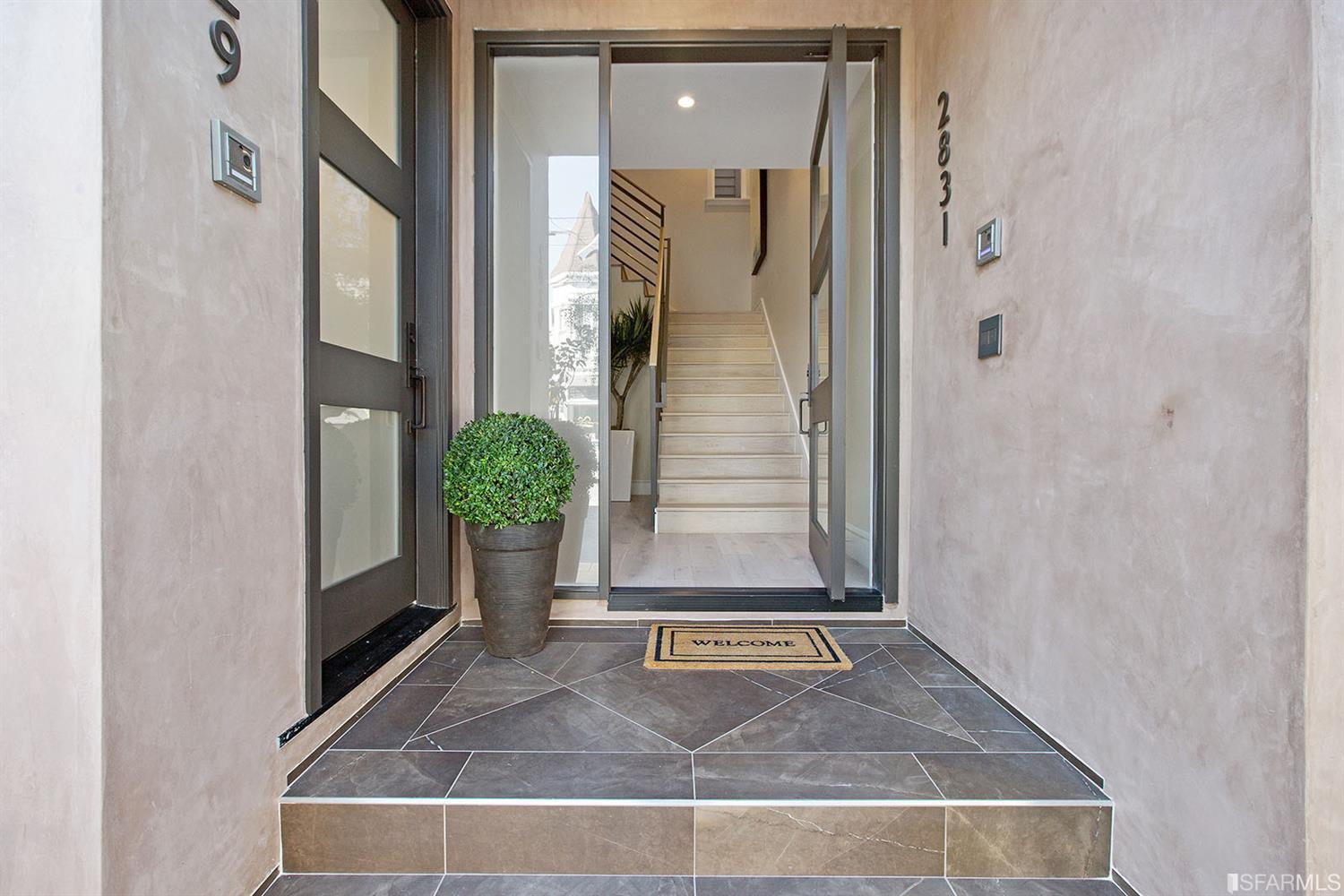 Entryway SF residence