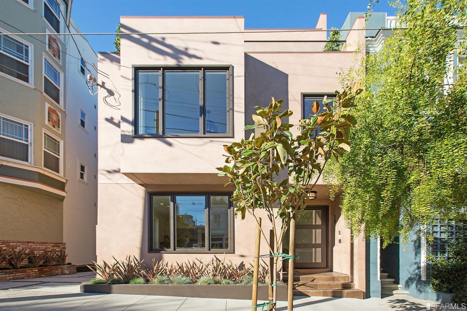 Modern façade San Francisco residence