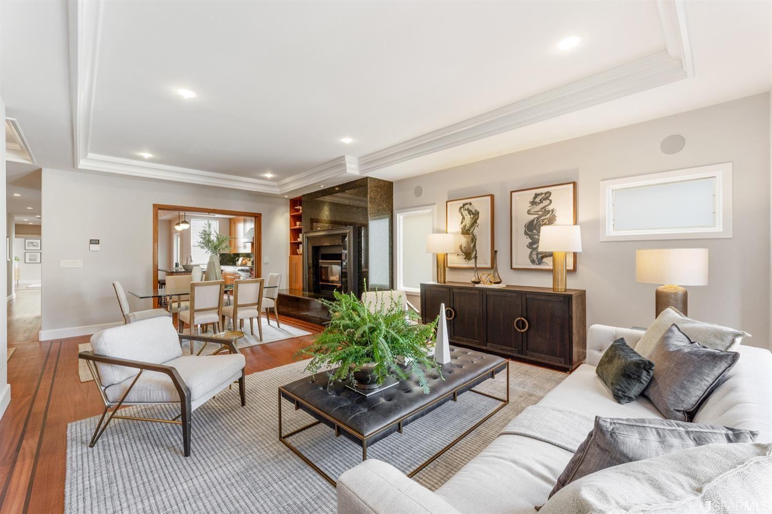 217-219 16th Avenue Close up of living room.